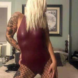 Custom latex bodysuit